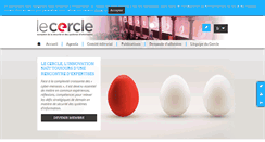 Desktop Screenshot of lecercle.biz
